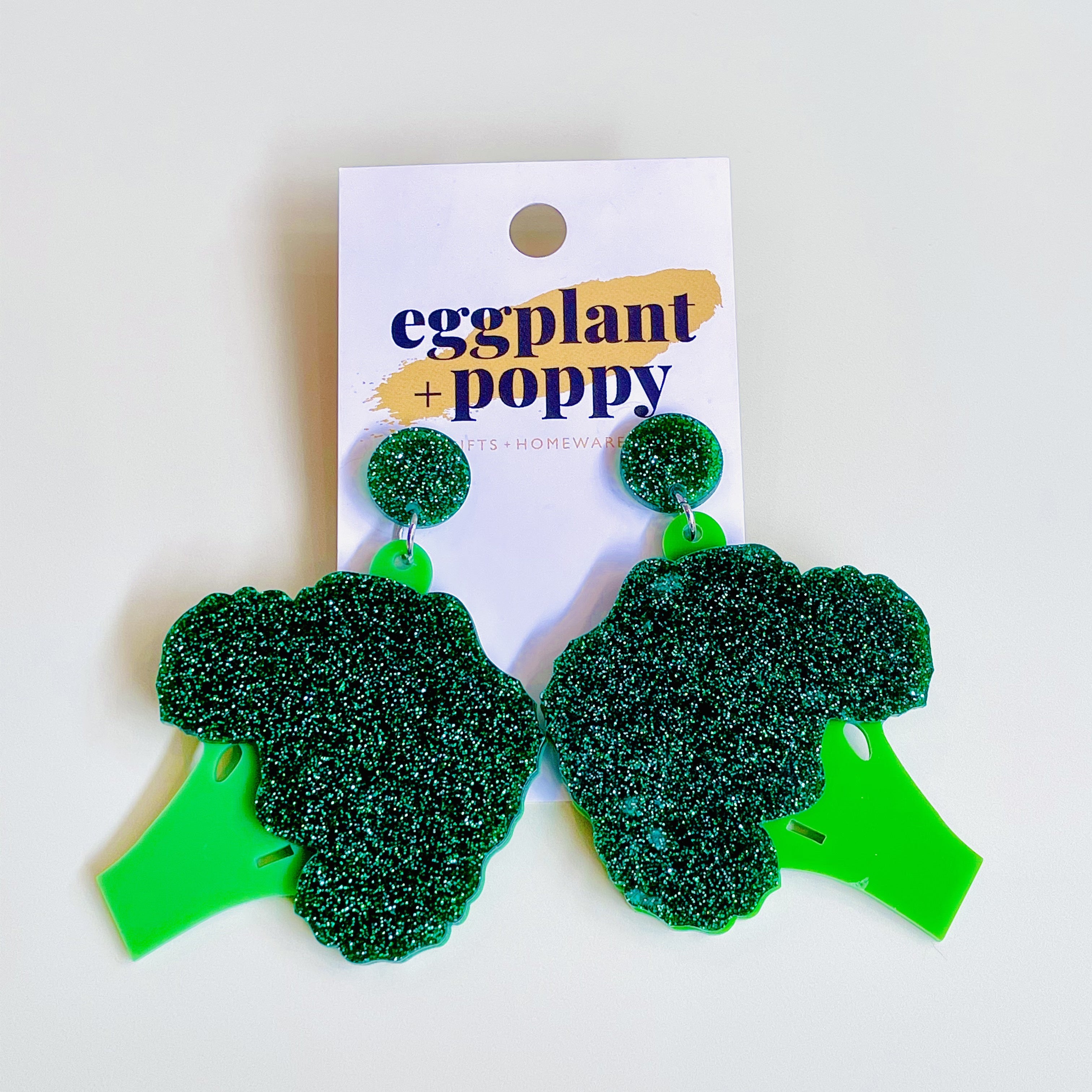 Broccoli Earrings