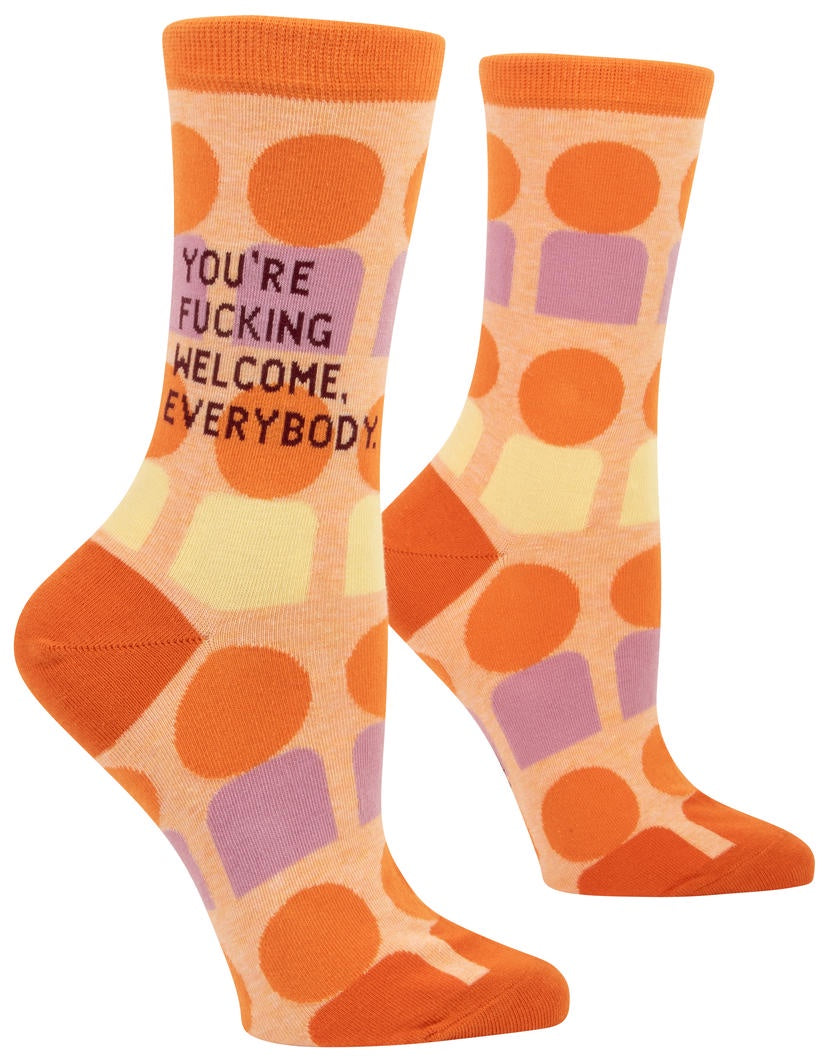 Women's Socks - You're Fucking Welcome
