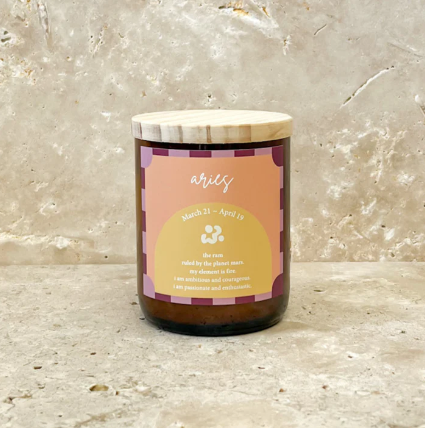 Commonfolk Candle - Zodiac Aries
