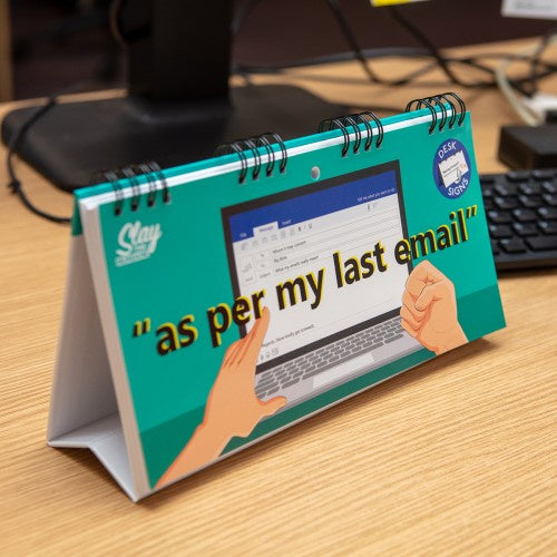 As Per My Last Email Flip Book