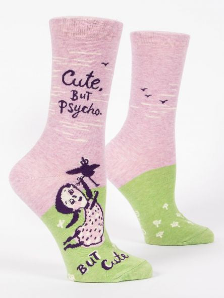 Women's Socks - Cute But Psycho