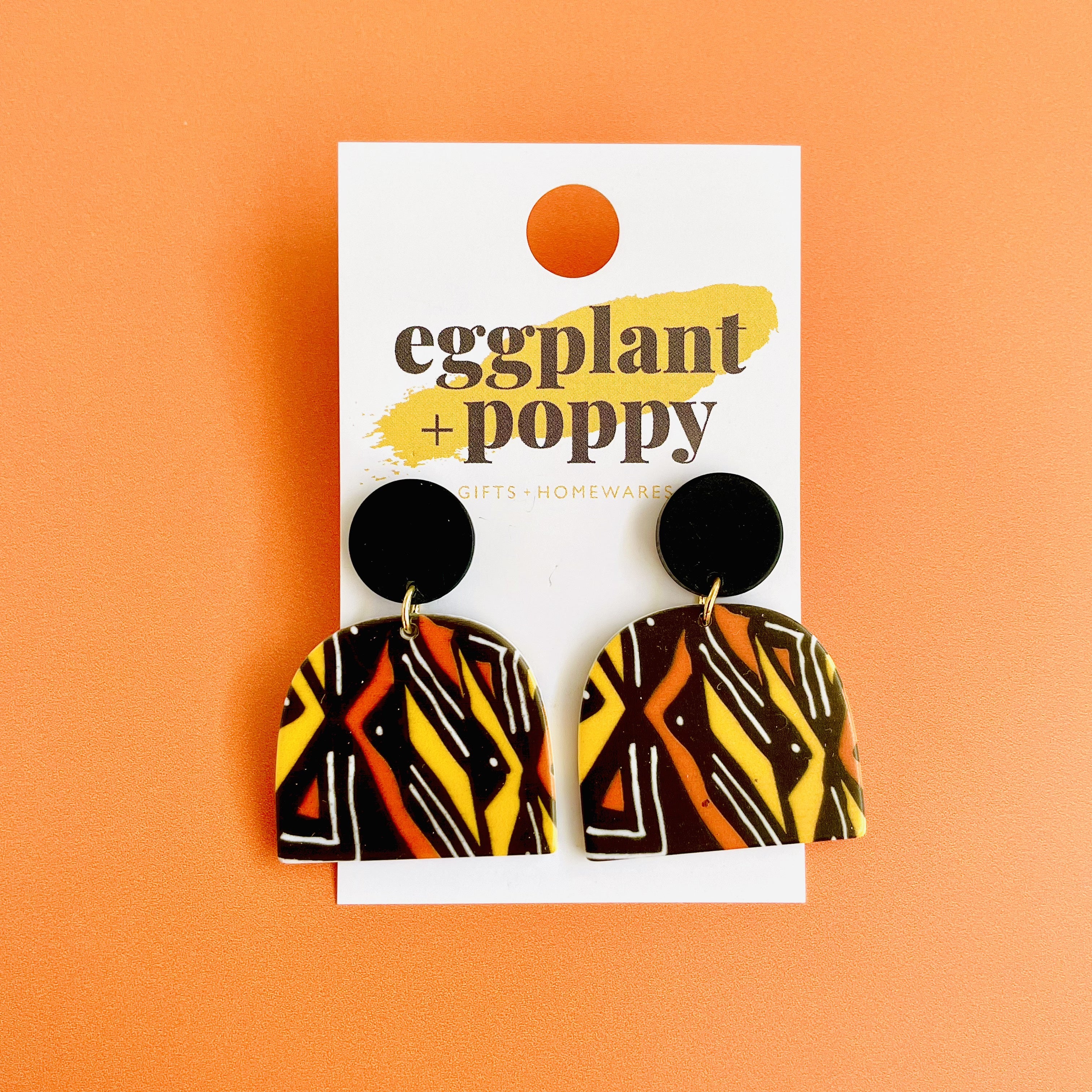 Art Earrings - Africa