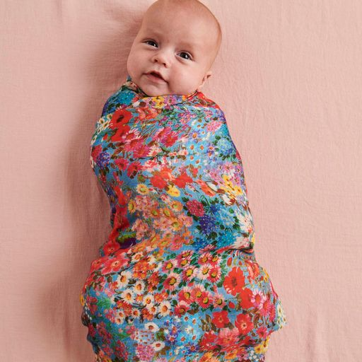 Bamboo Swaddle - Forever Floral