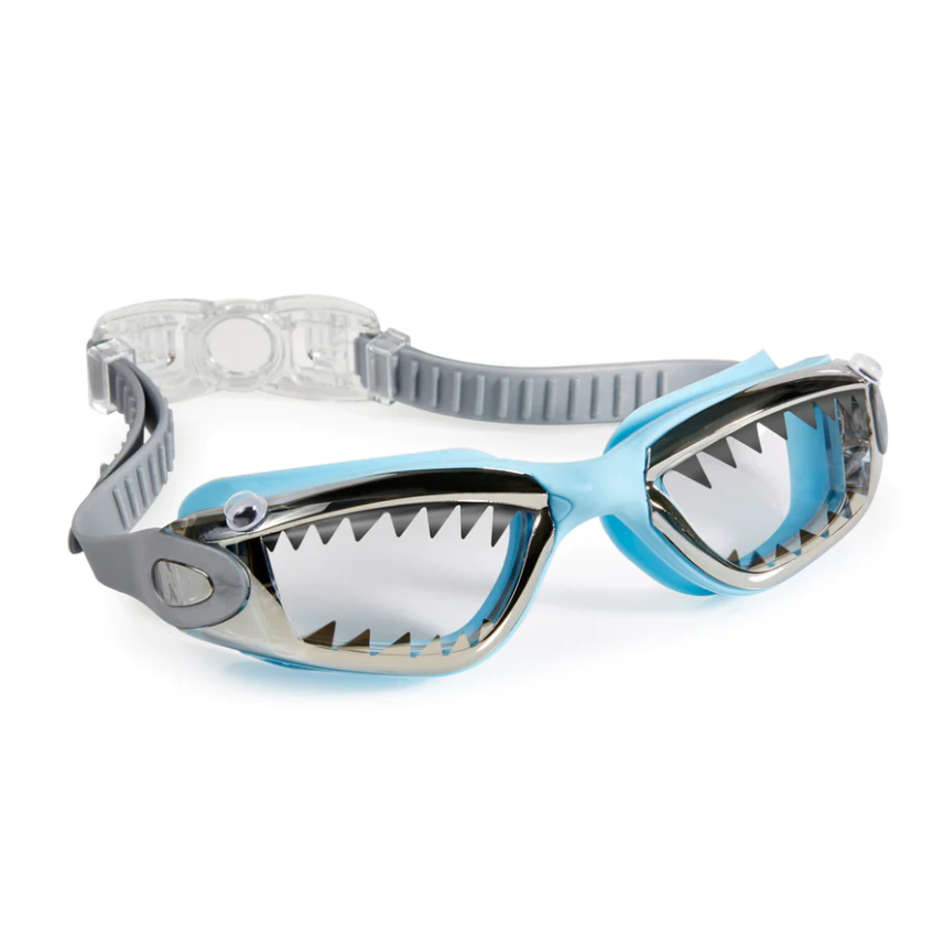 Swim Goggles - Baby Blue Tip Shark