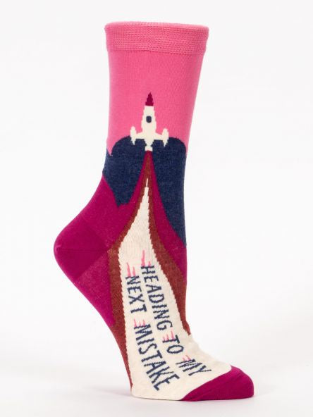 Women's Socks - Heading To My Next Mistake