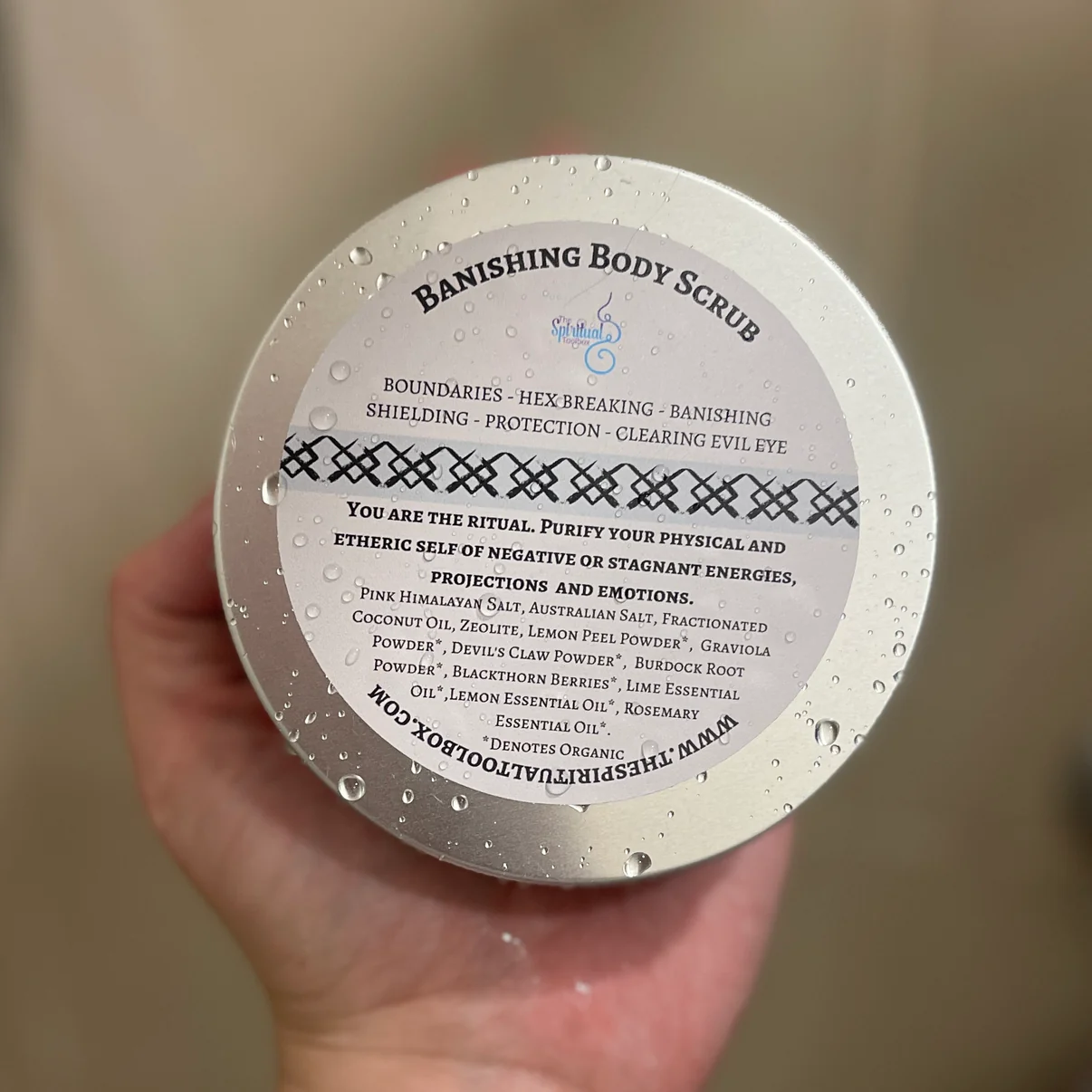 Banishing Body Scrub