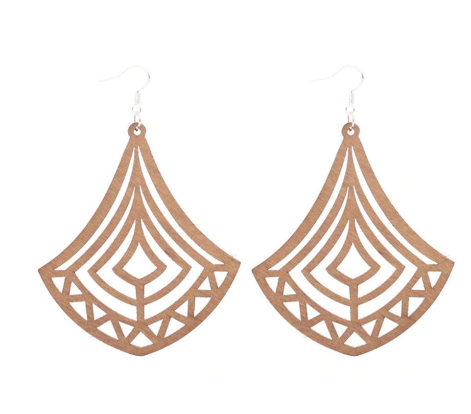 Timber Lantern Lines Earrings