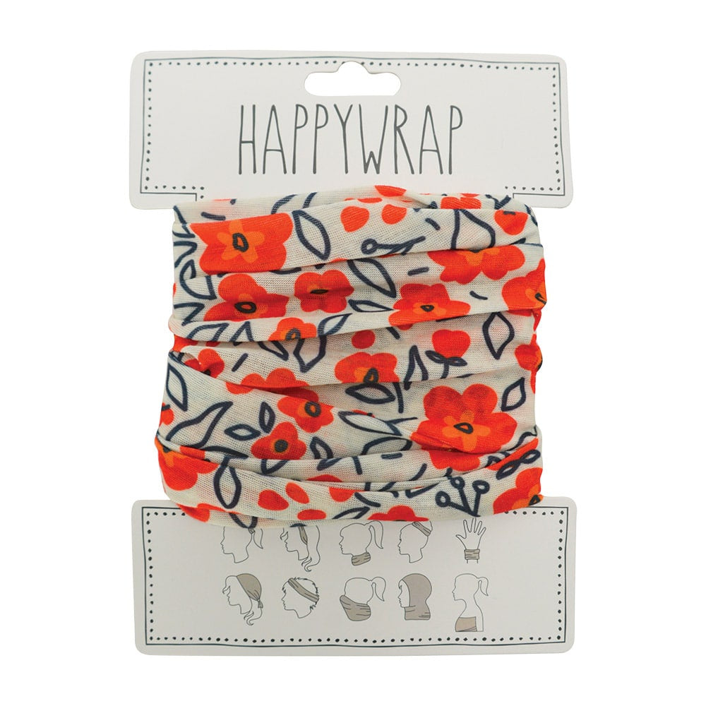 Happy Wrap - Red Floral