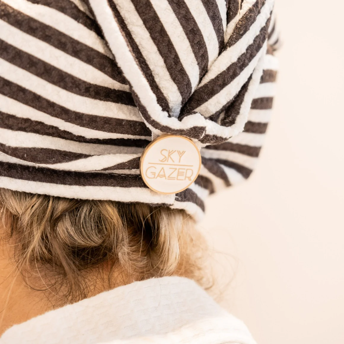 Quick Dry Hair Wrap - Black
