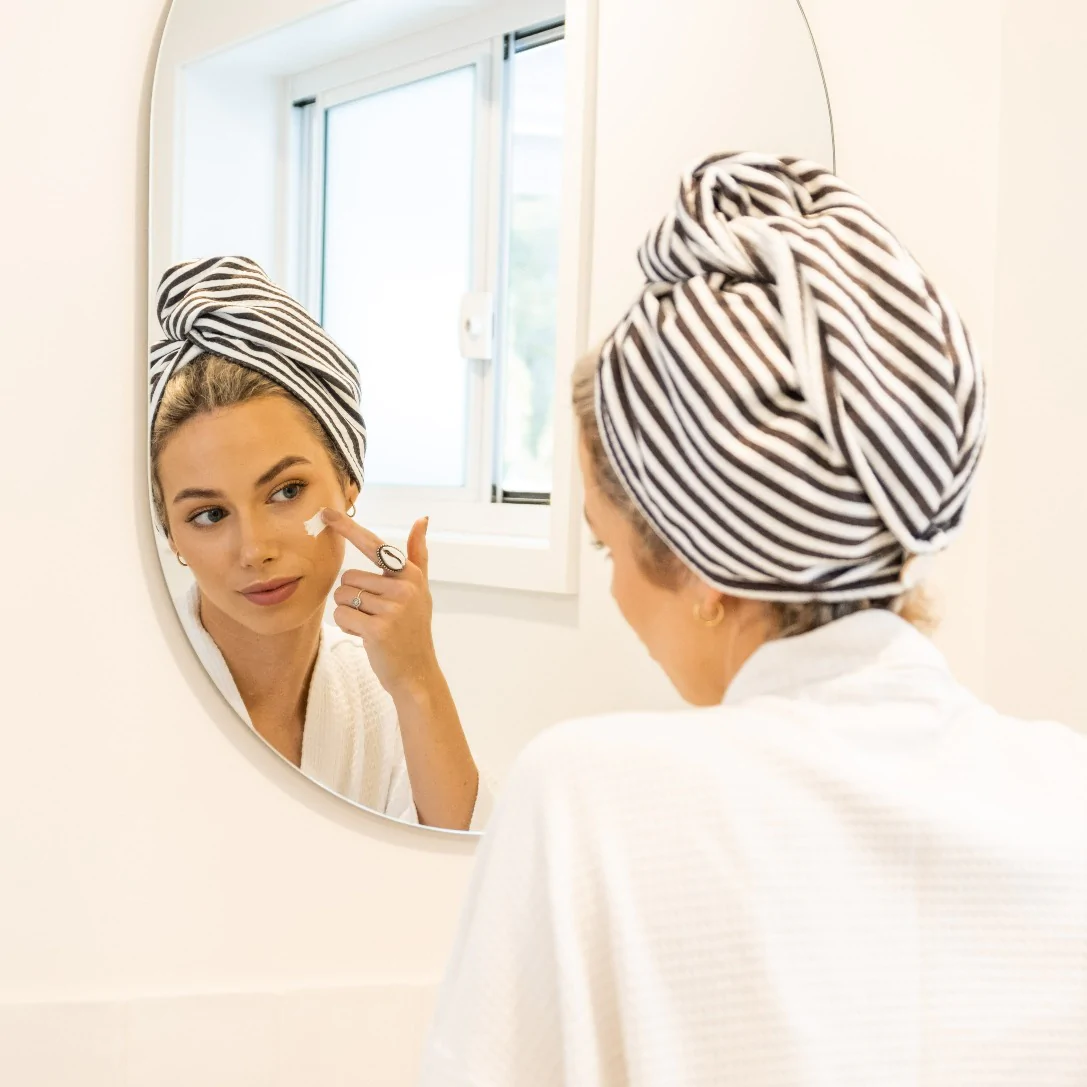Quick Dry Hair Wrap - Black