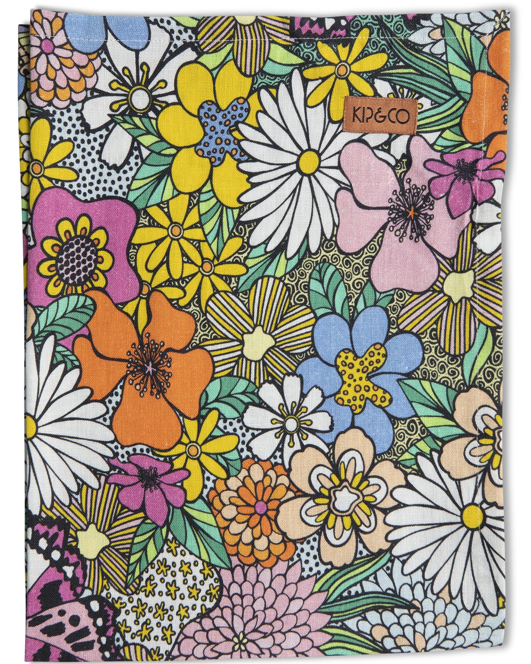 Linen Tea Towel - Bliss Floral