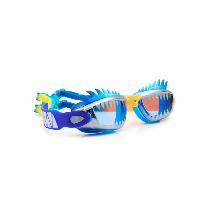 Swim Goggles - Blue Dragon – Eggplant & Poppy ~ Unique + Quirky Gifts