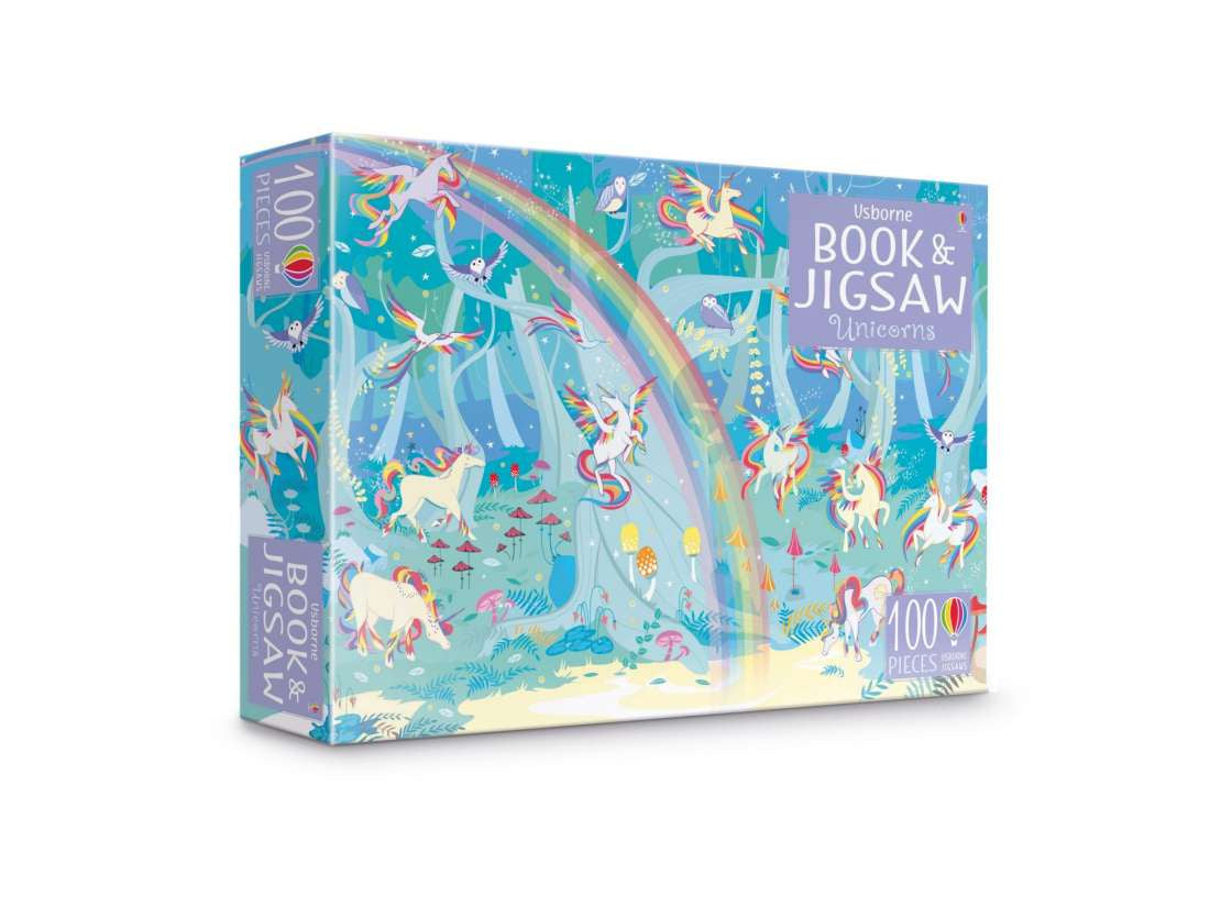 Book & Jigsaw: Unicorns