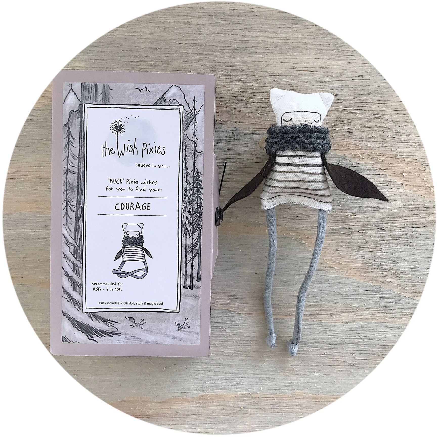 Wish Pixie Buck - For Courage