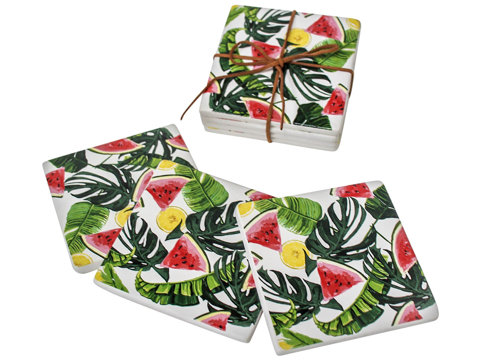 Ceramic Coasters - Watermelon