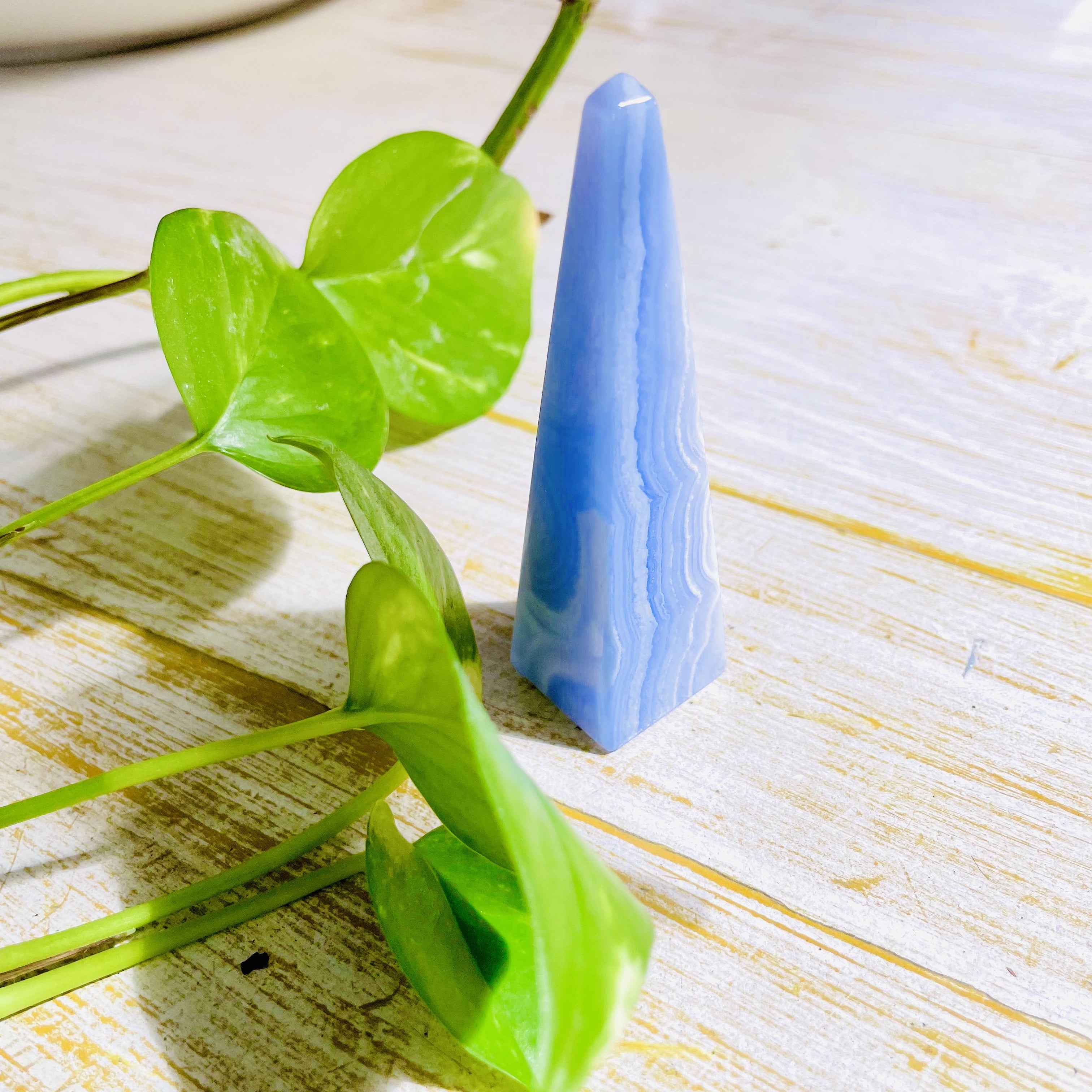 Obelisk - Blue Agate