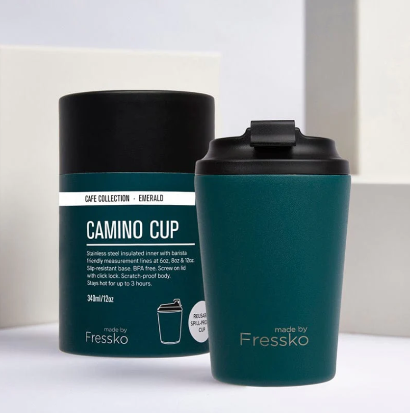 Camino Coffee Cup - 12oz Emerald