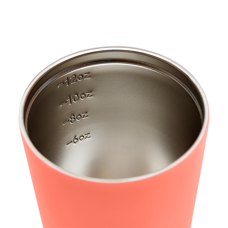 Camino Coffee Cup - 12oz Coral