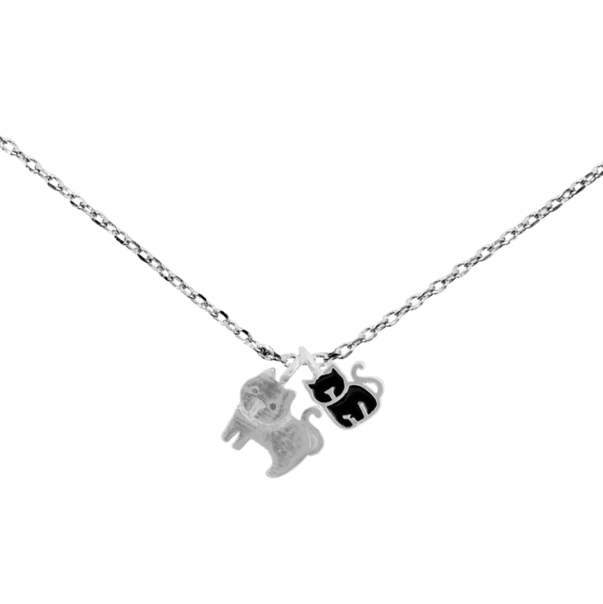 Necklace - Cat (Silver)