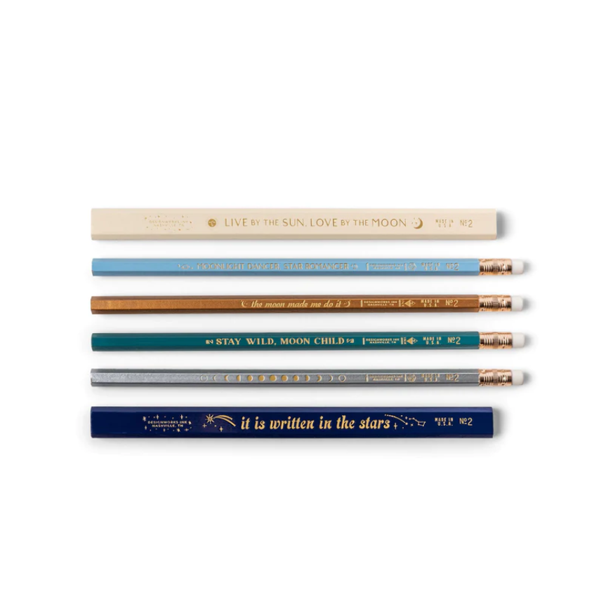 Celestial Heavens Pencils  (set of 6)