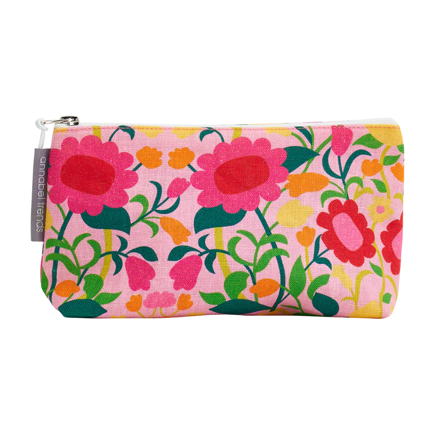 Small Cosmetic Bag - Flower Patch