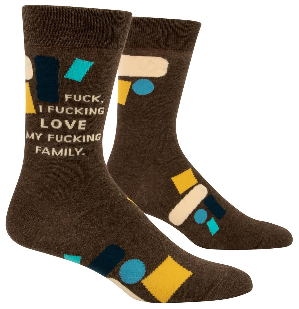 Men's Socks - I Fucking Love My Family