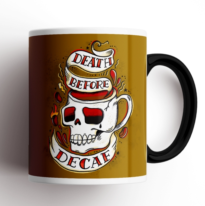 Mug - Death Before Decaf