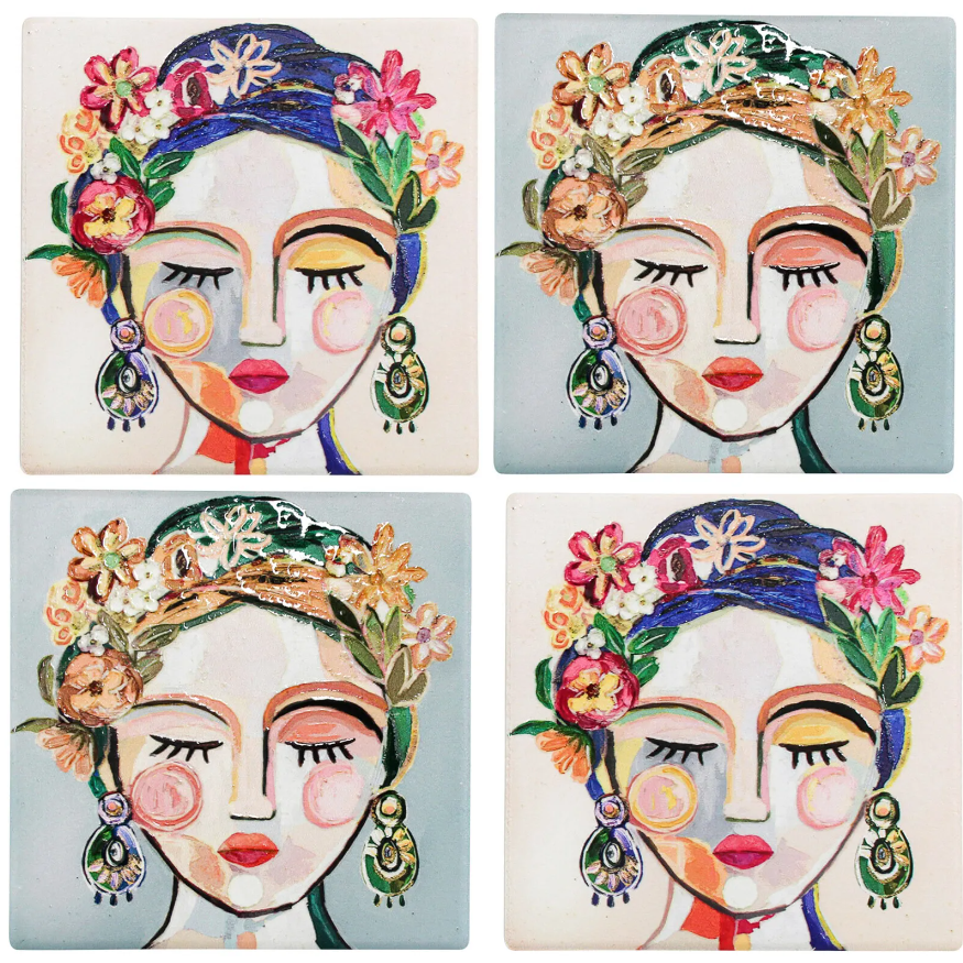 Ceramic Coasters - Delilah