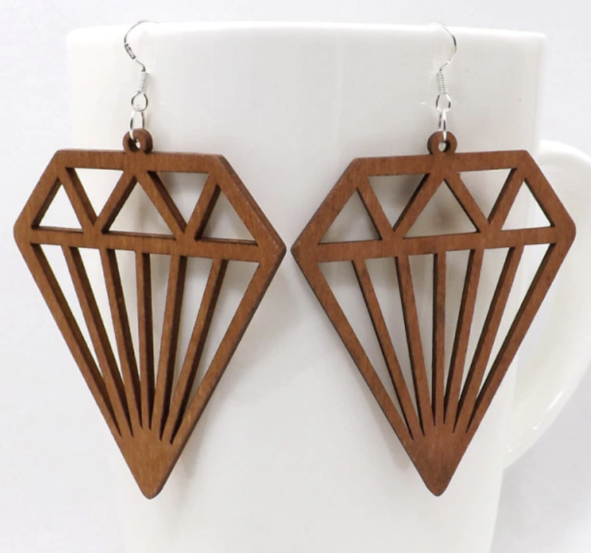 Timber Diamond Earrings