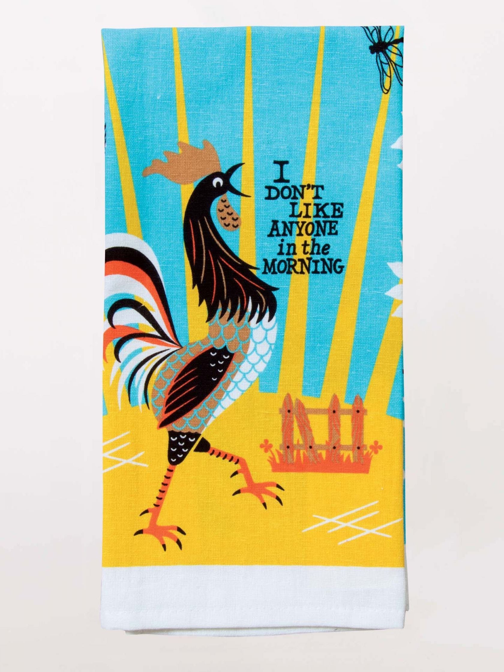 Tea Towel - I Dont Like Anyone In The Morning
