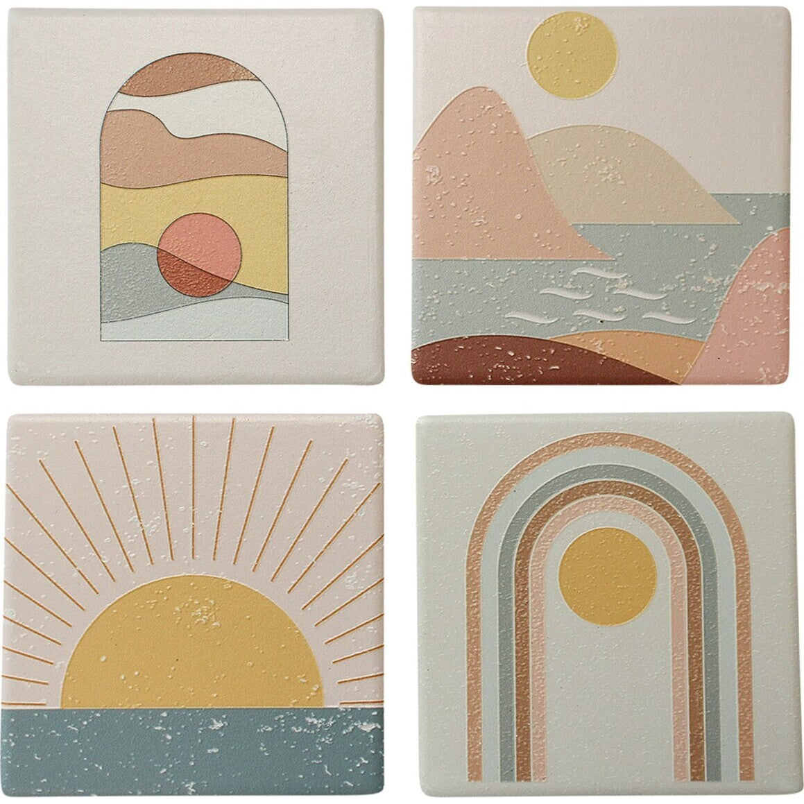Ceramic Coasters - Travel Life