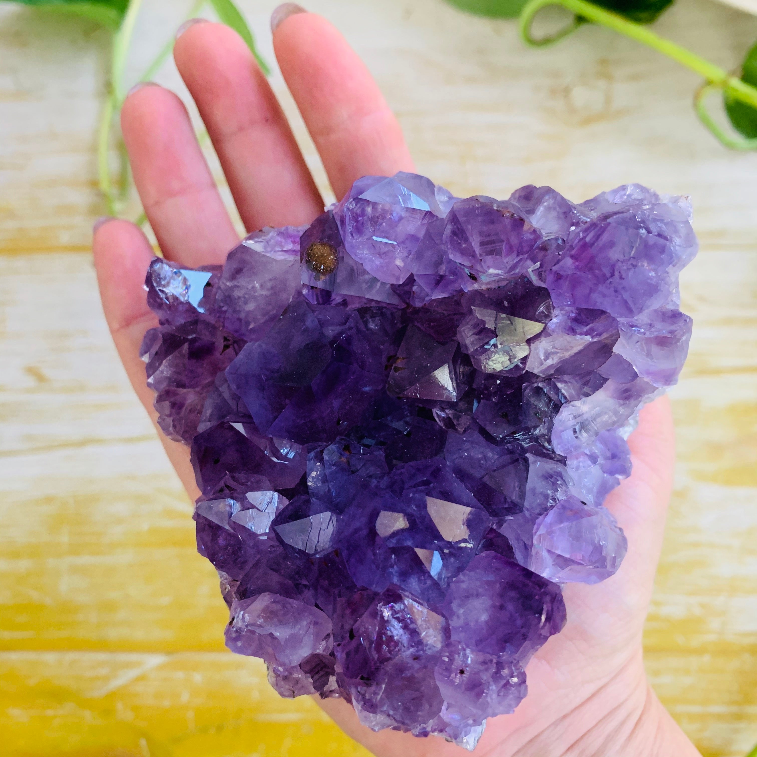 Amethyst Cluster With Phantom