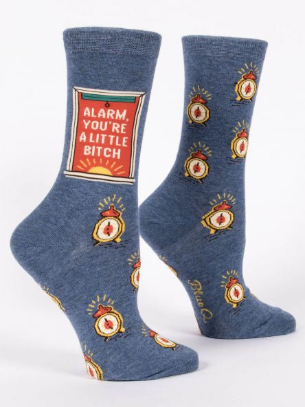 Women's Socks - Alarm, You're A Bitch