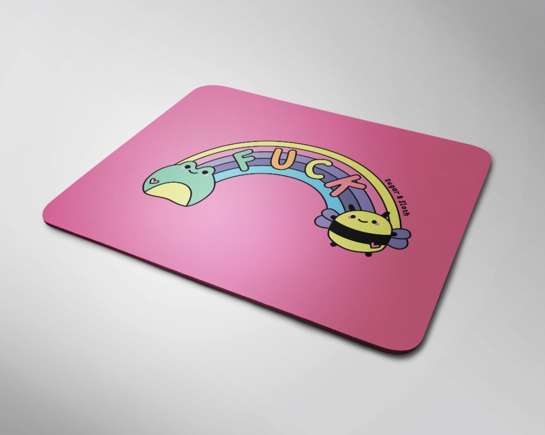 Mouse Pad - Fuck Rainbow