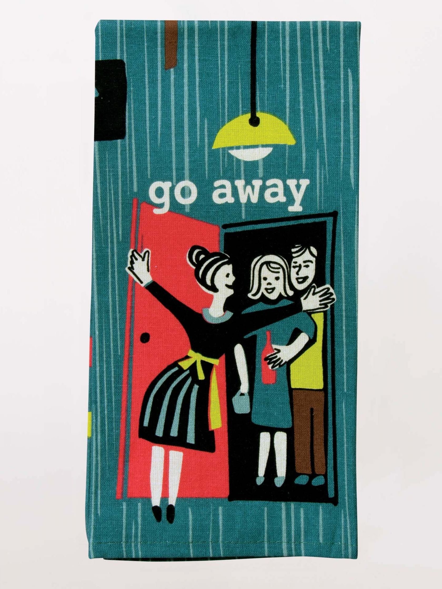 Tea Towel - Go Away