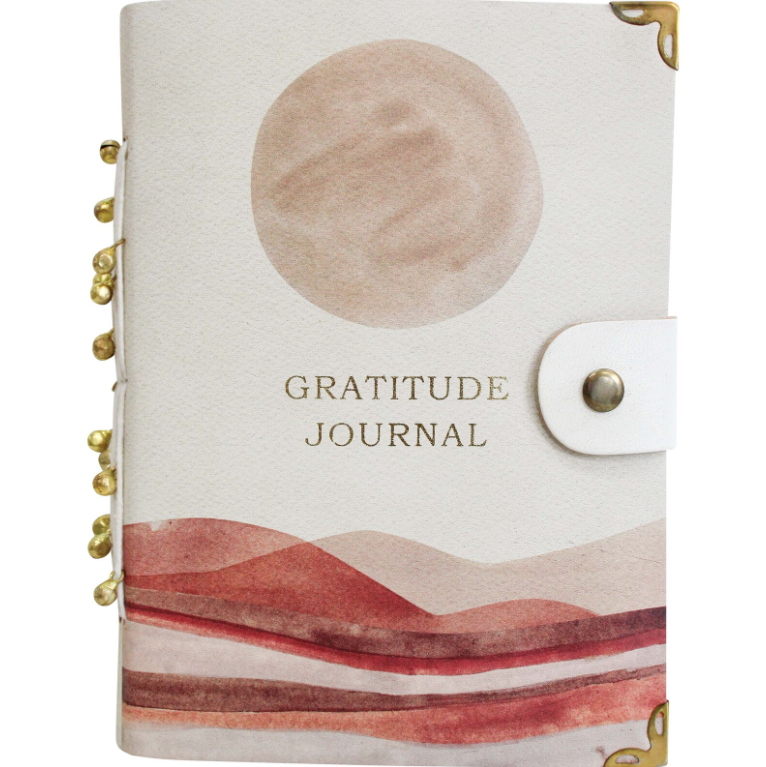 Leather Notebook - Gratitude