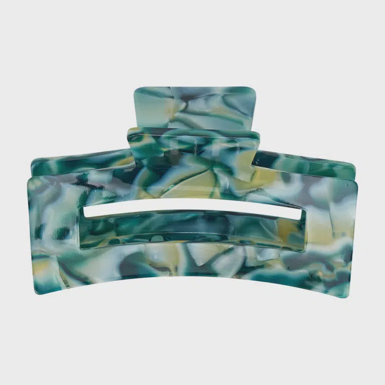 Hair Claw - Malachite