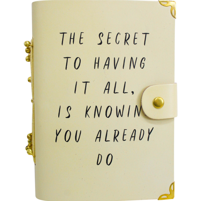 Leather Notebook - Have It All