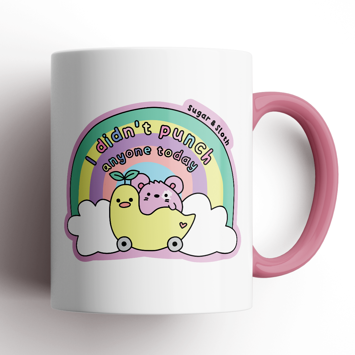 Sweary Mug - I didn't punch anyone