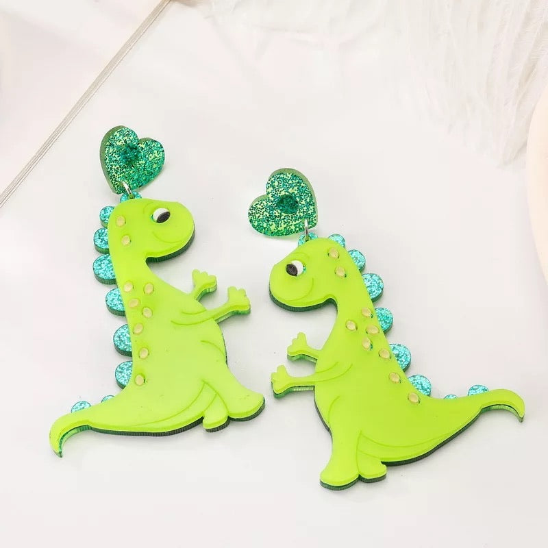 Dinosaur Earrings