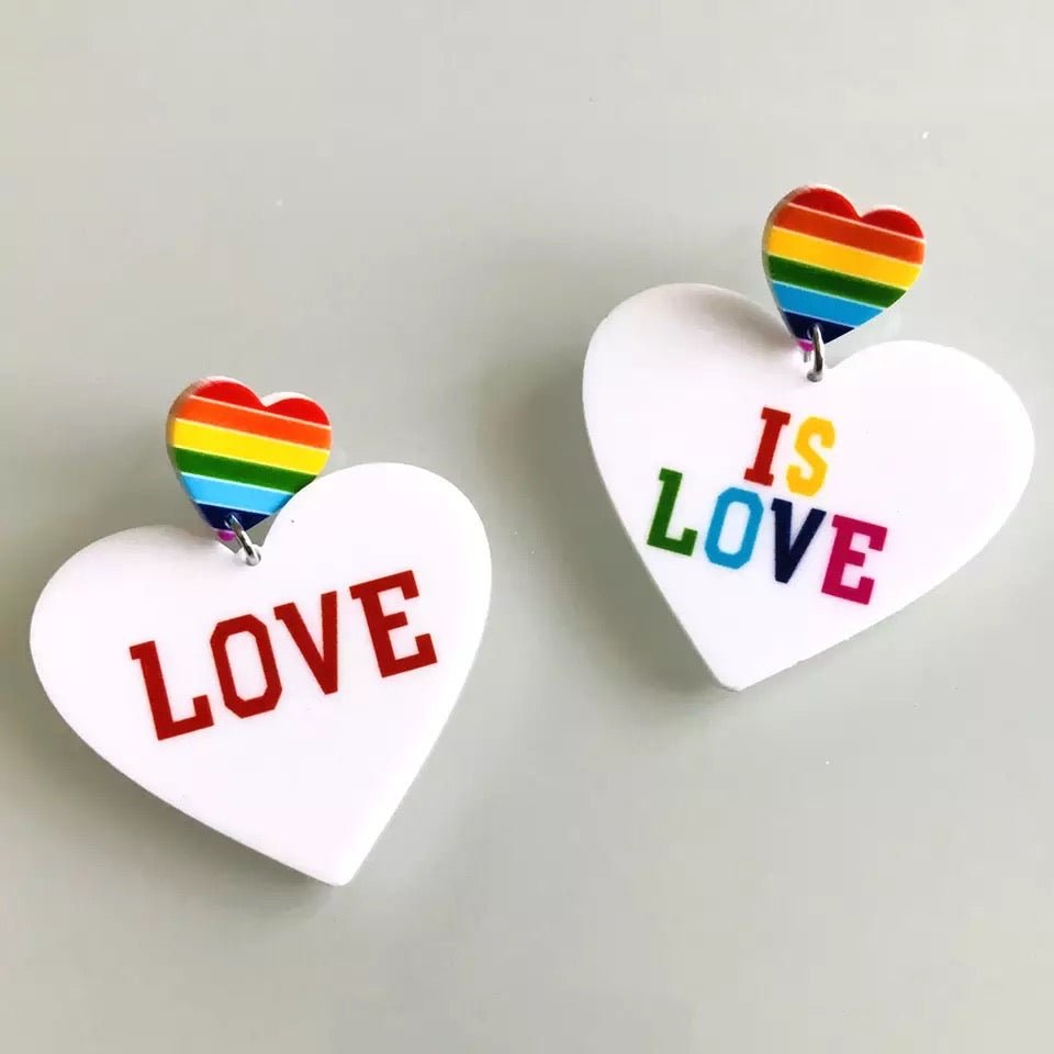 Love Is Love Earrings