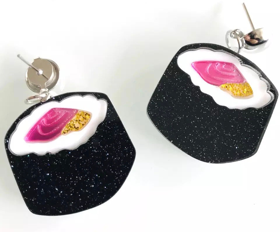 Sushi Earrings