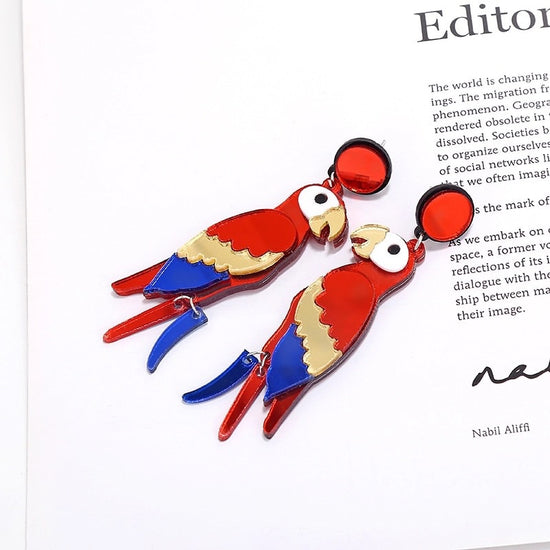 Parrot Earrings