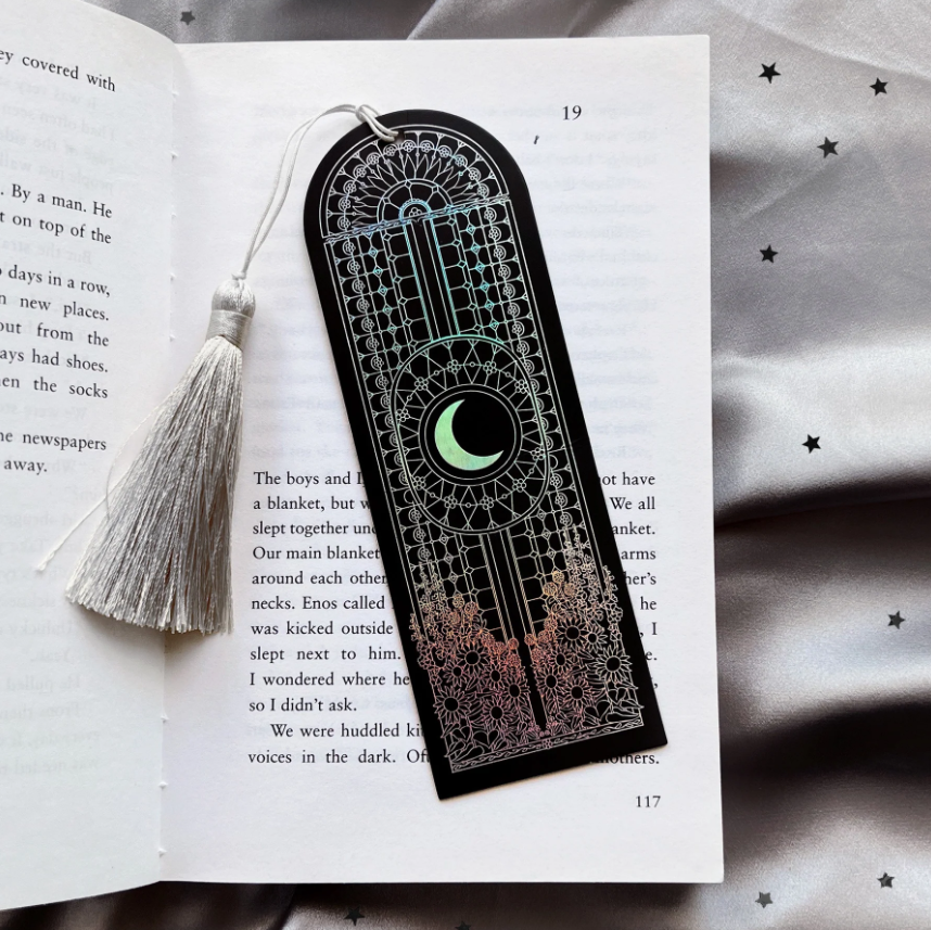 Iridescence Bookmark - Black