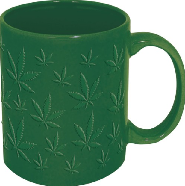 Leaf Patterned Mug