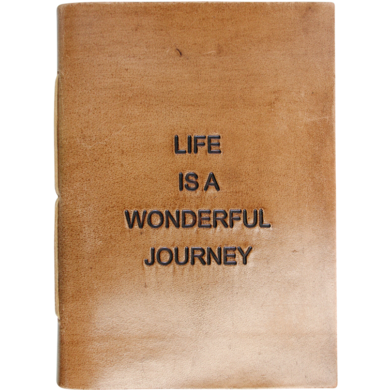 Leather Notebook - Life