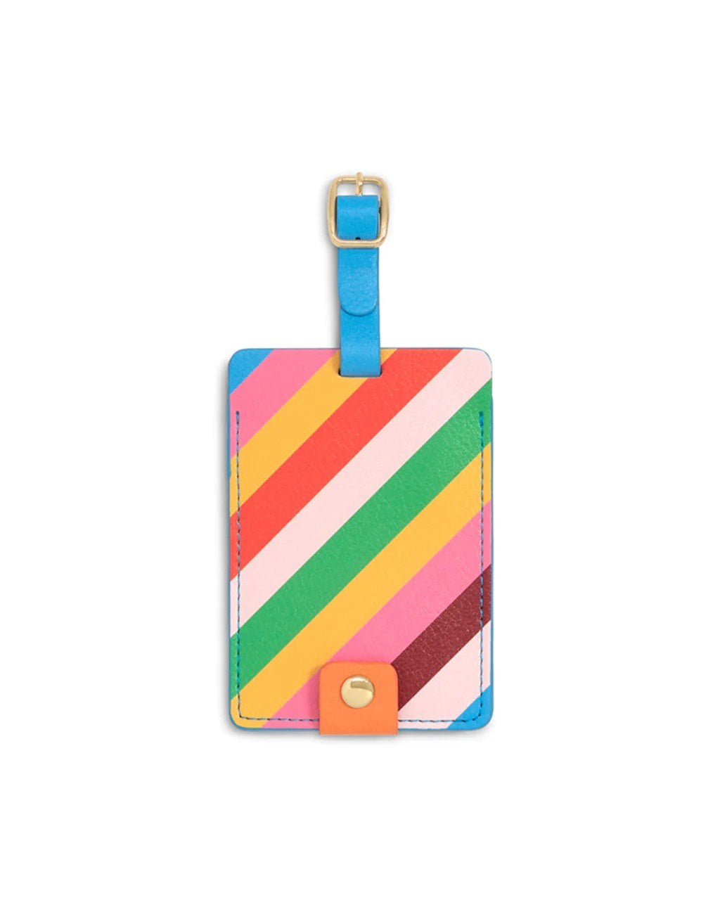 Luggage Tag - Rainbow Stripe