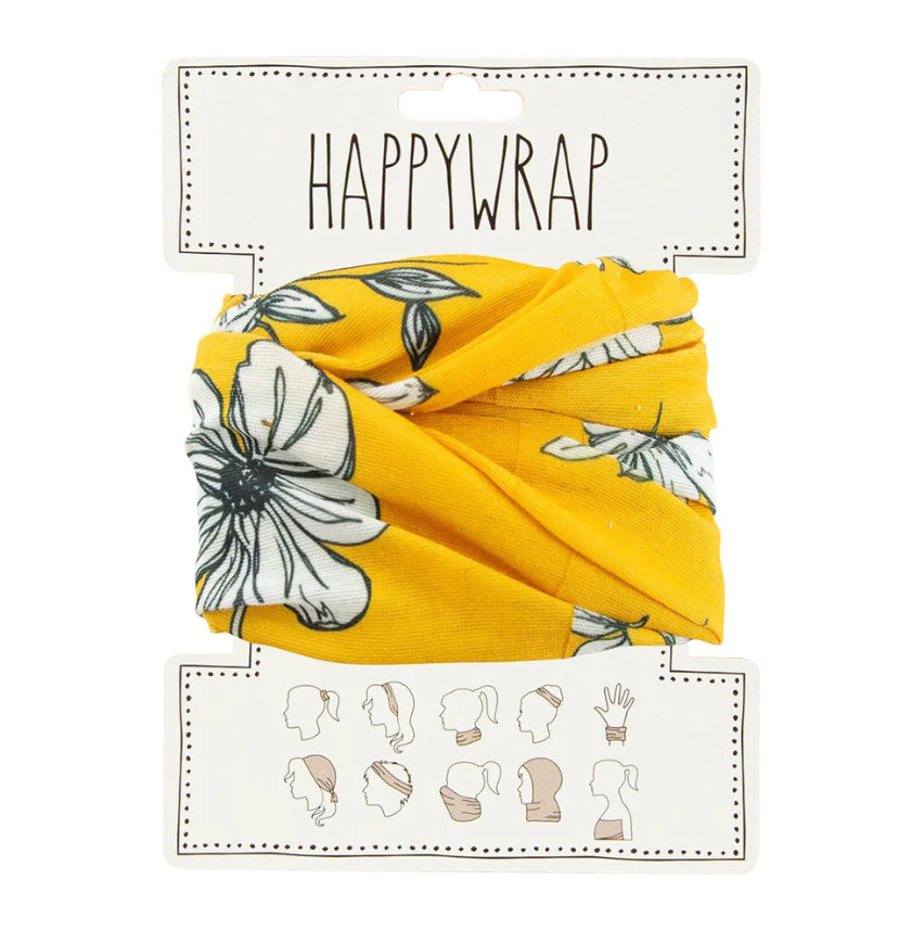Happy Wrap - Mustard Flora
