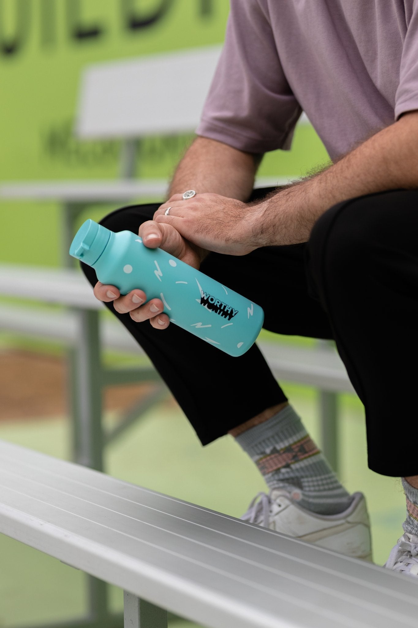 Worthy Drink Bottle - Ocean Aqua