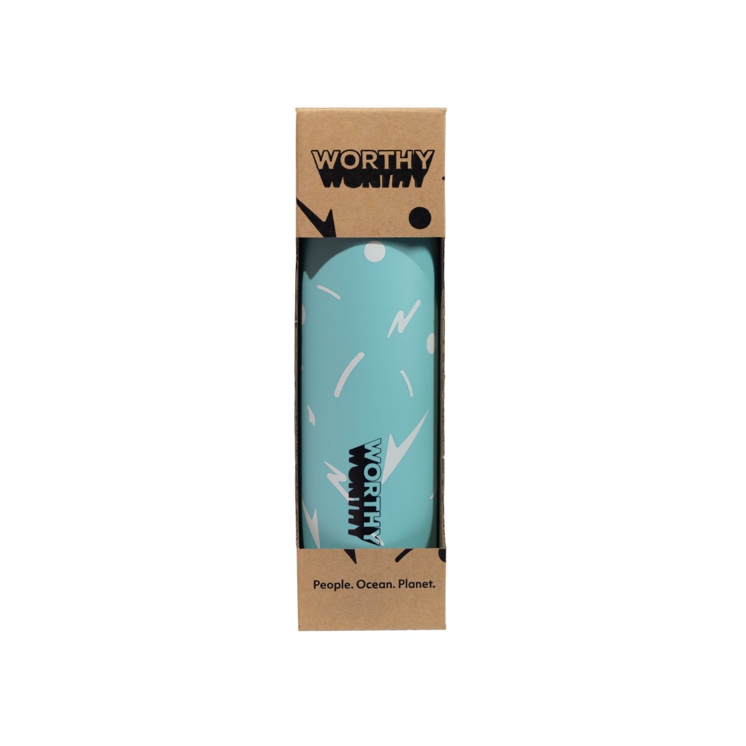 Worthy Drink Bottle - Ocean Aqua